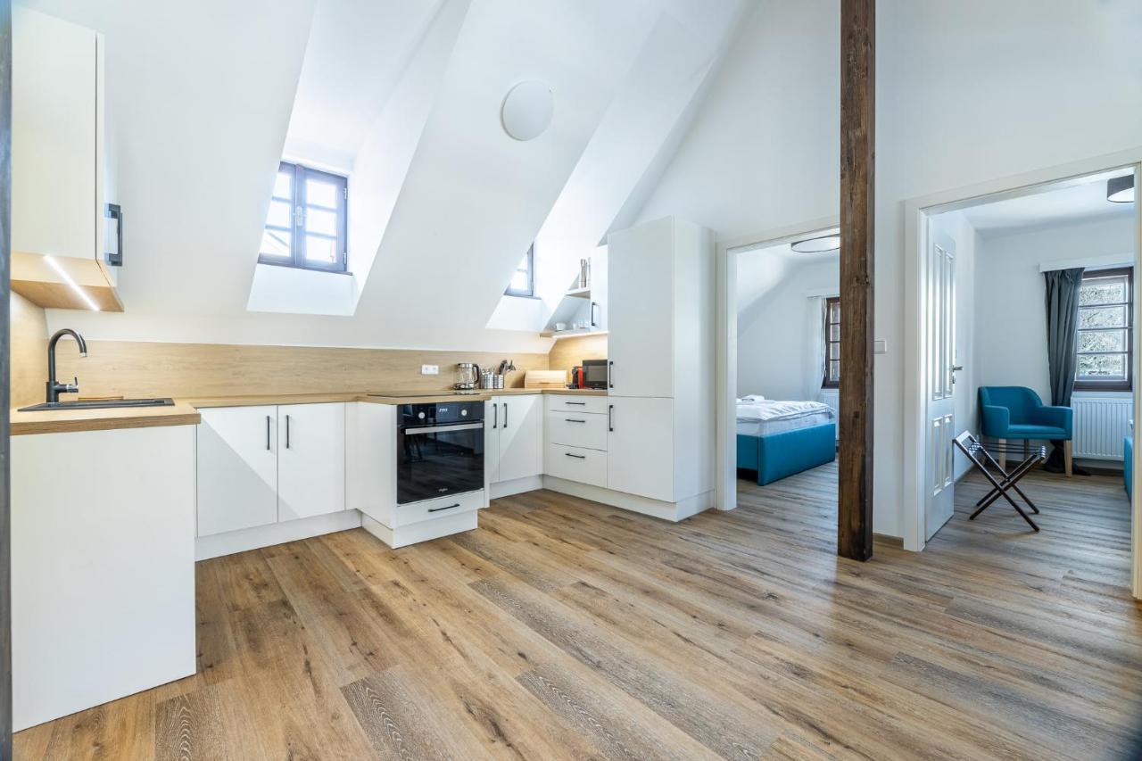 Residence Wurmfeld - Rodinny Apartman S 3 Loznicemi Český Krumlov Eksteriør bilde